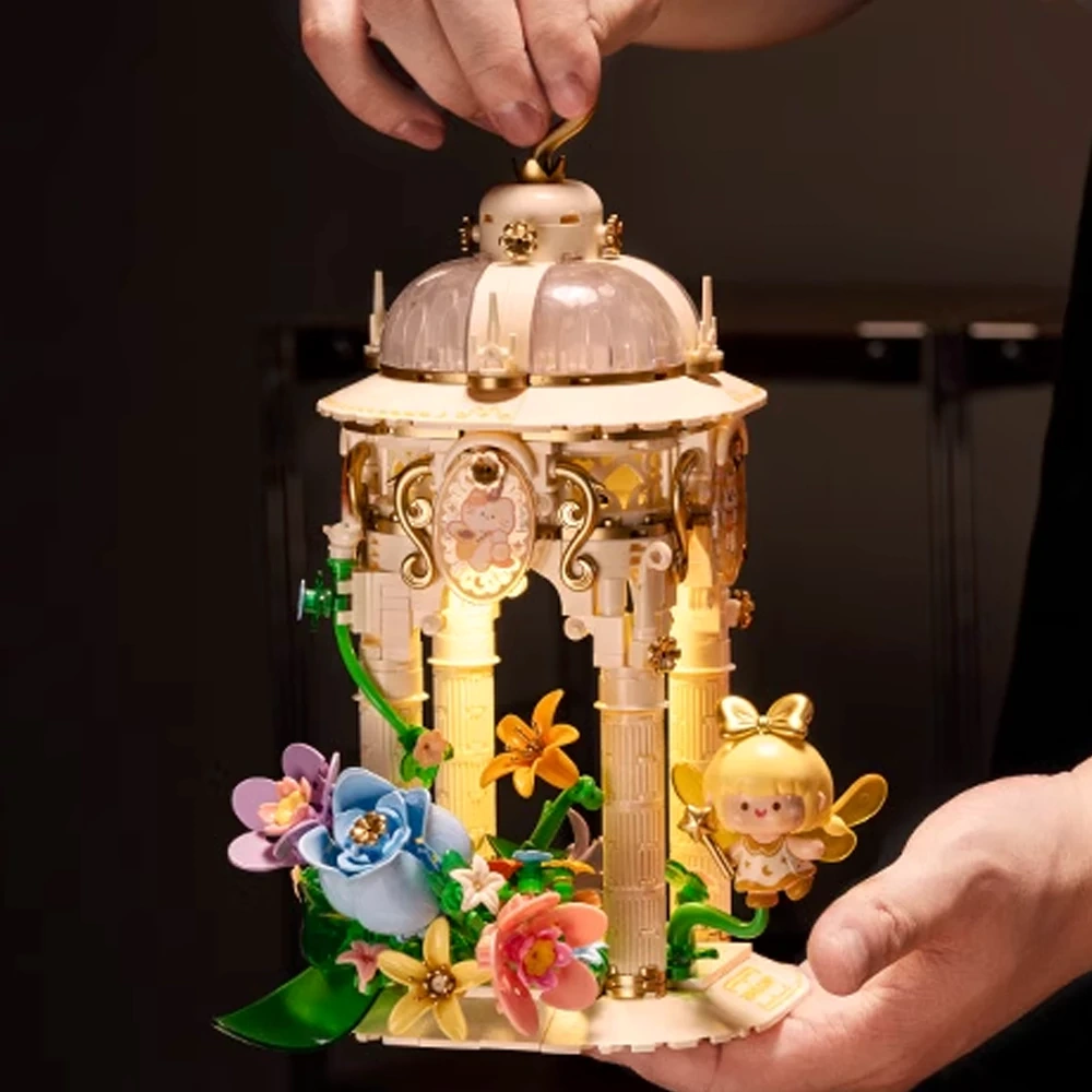 Feimibox S43008 ROROJUMP FLOWER LANTERN Creator Expert