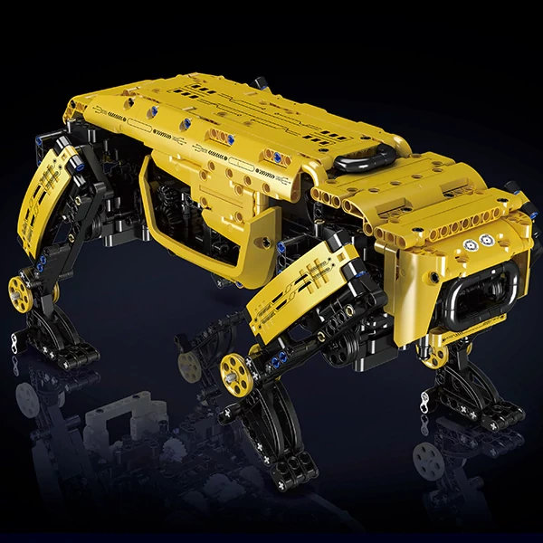 [With Motor] MouldKing 15075S Power Mechanical Dog Technic