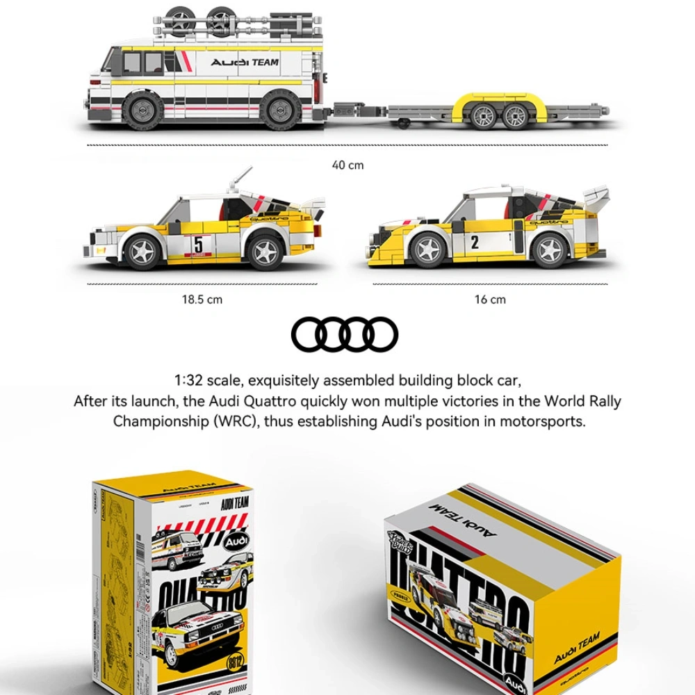 PowerBlock PB8812 Audi WRC Rally Team Technic