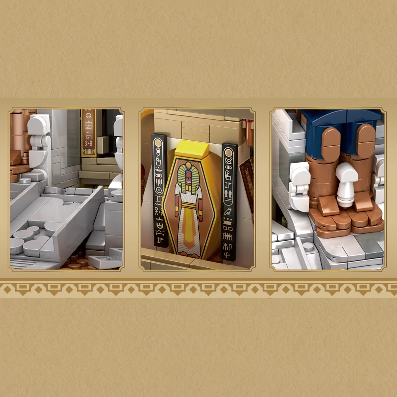 WGC 66049 GREAT TEMPLE Egyptian Architecture Modular Buildings