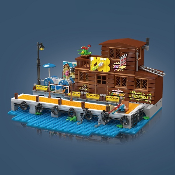 MouldKing 10108 Dockside Tavern Modular Buildings