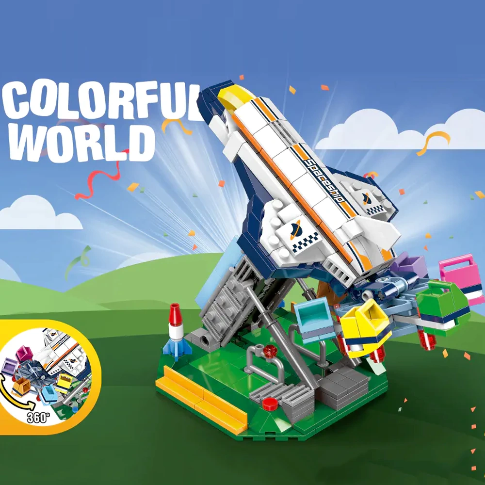 XINGBAO Colorful World Amusement Park Series Creator Expert