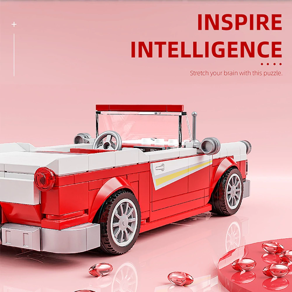 GAOMISI 8-Grid Antique Car Series Technic