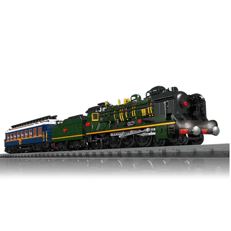 MouldKing 12025S Orient Express-French Railways SNCF 231 Steam Locomotive Train Technic