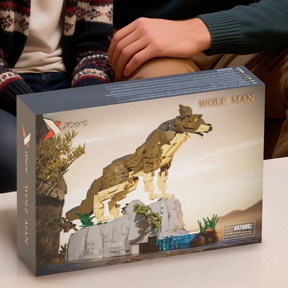 Xbert 66131 WOLF MAN Creator Expert