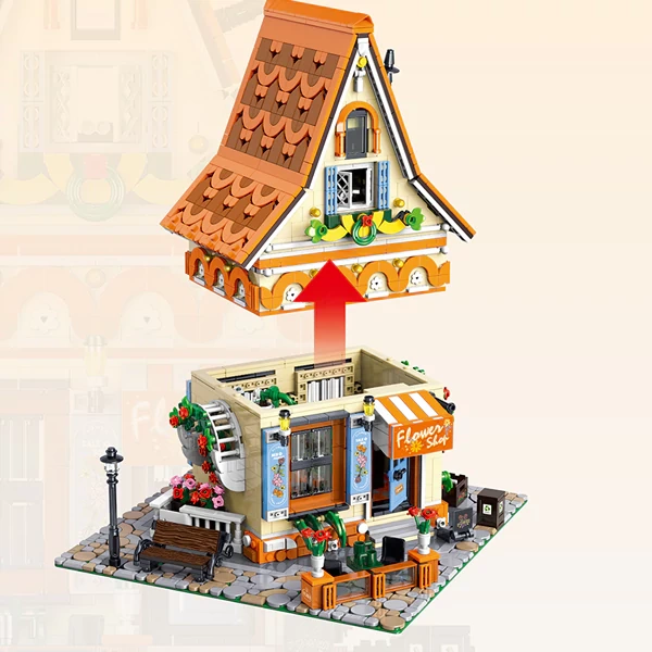 BAKA 33206 Magic Flower Workshop Modular Buildings