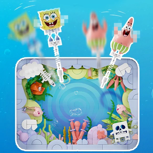 [Pre-Sale]Area-X Spring Figure Frame SpongeBob SquarePants Movie