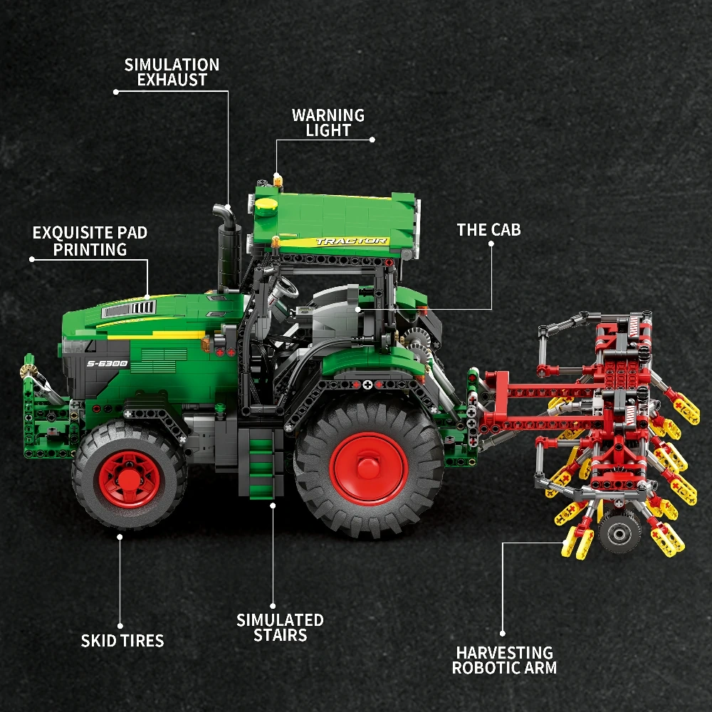 Reobrix 22015 John Deere 6130 R Tractor Technic