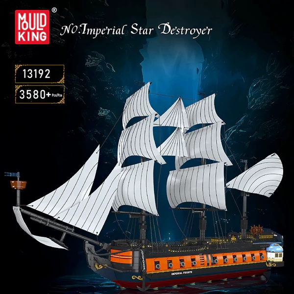 [Deal] MouldKing 13192 Imperial frigates Technic