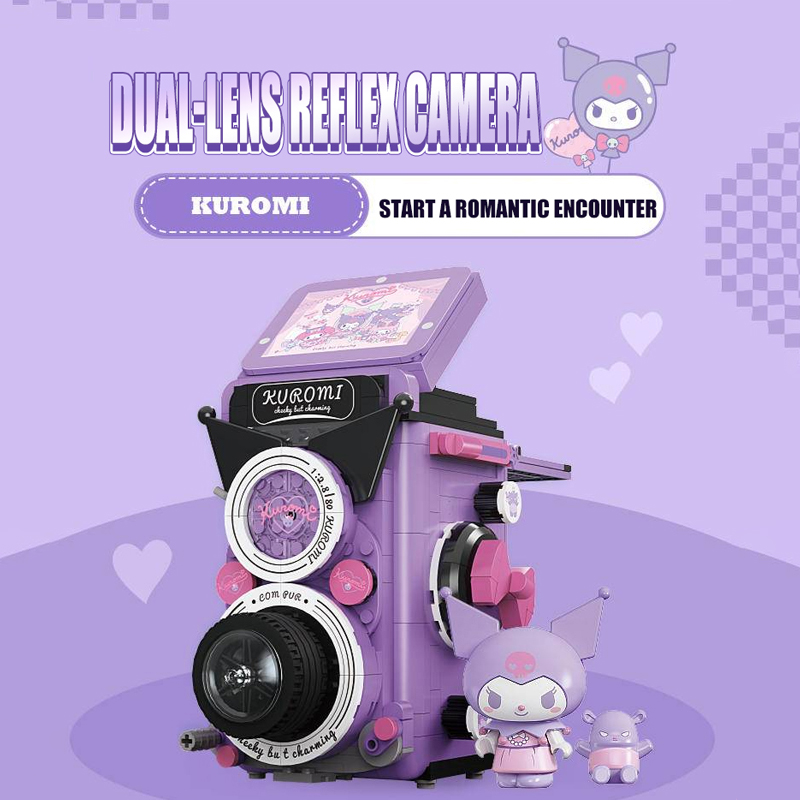 toycameraiページ TOP TOY TC1910 Kuromi Dual SLR Camera Movie & Game