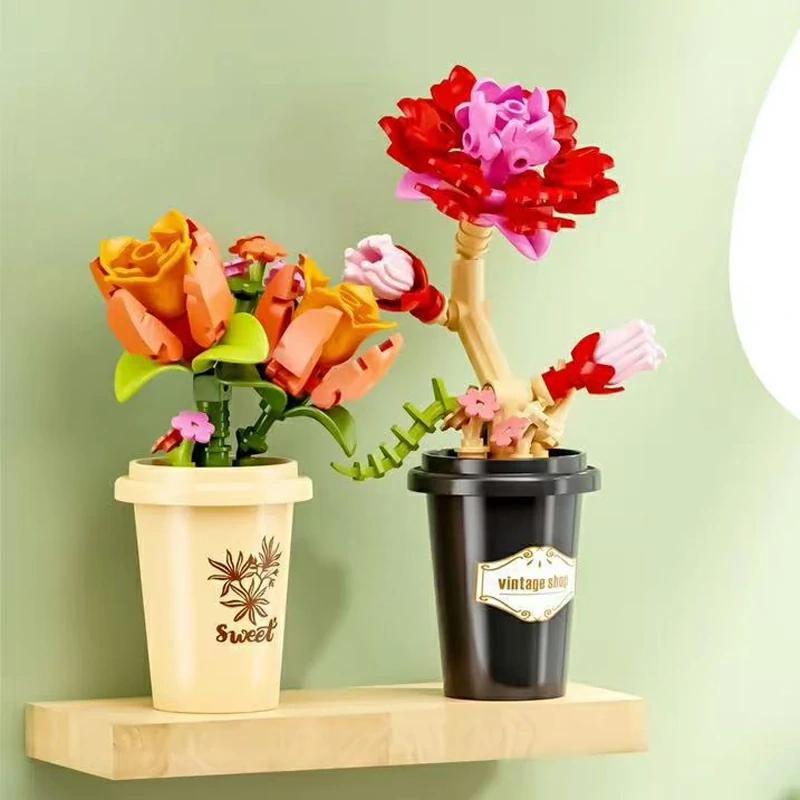 MJI 13033 FLOWER BUCKET FLOWER SERIES Creator Expert