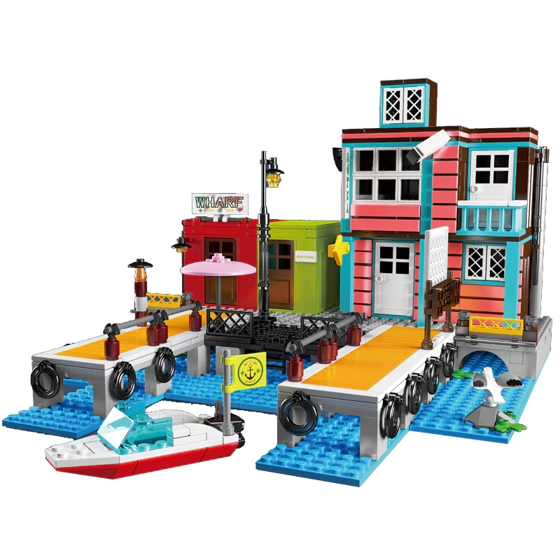 MouldKing 10148 Dockside Inn Modular Buildings