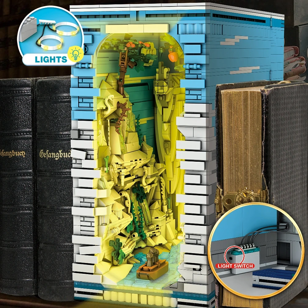 Reobrix 66039 Book Of The Kings Fantasy Bookcase Movie & Game