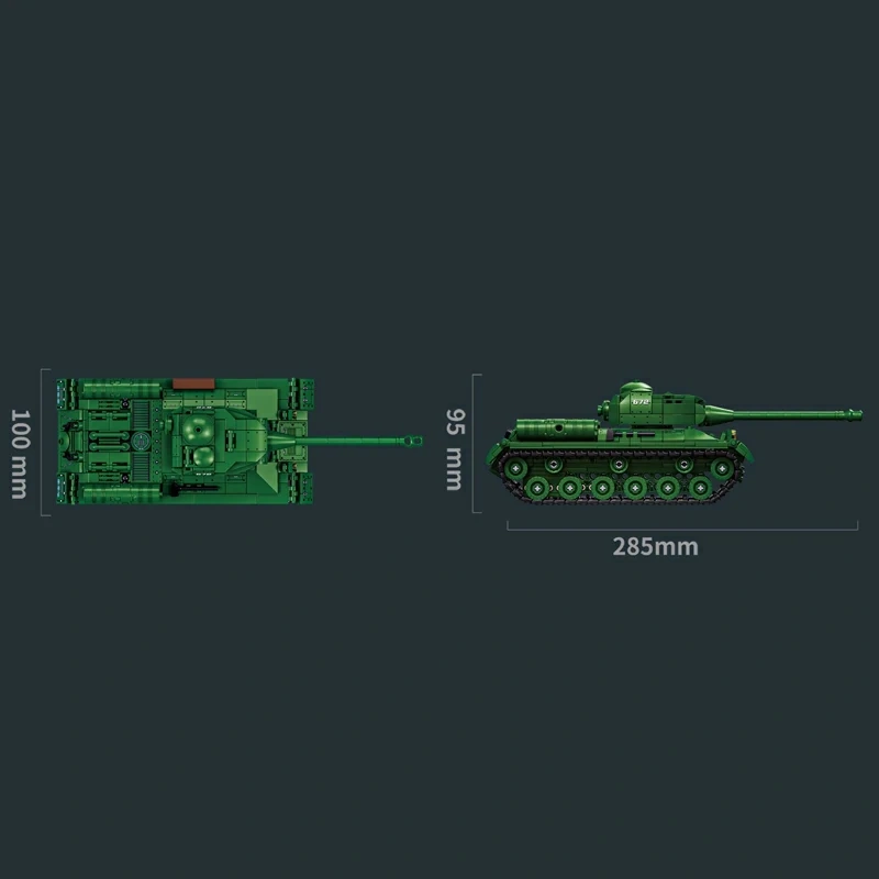 LeYi 66072 IS-2 Heavy Tank Military