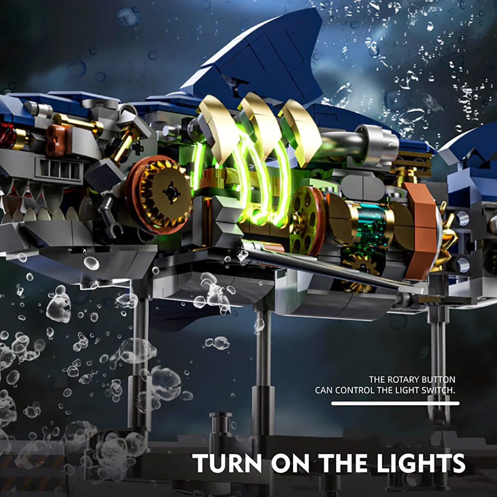 MJI 13054 Sharks Machinery Creator Expert
