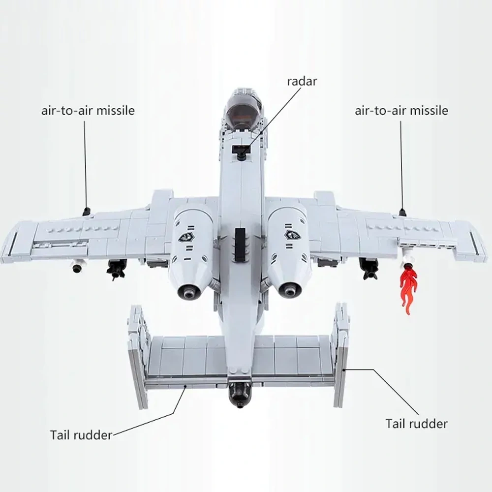 XINGBAO XB-06022 A10 Attack Aircraft Military