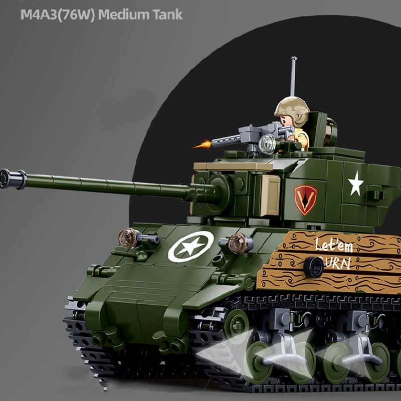 Sluban Tank Series Military