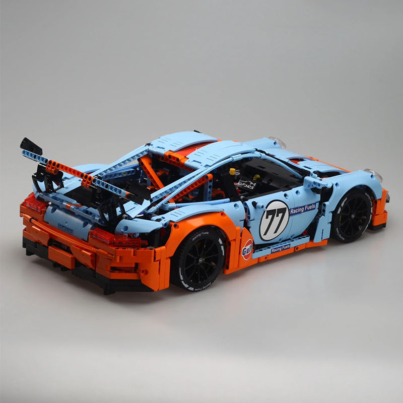 LEGO MOC DECOOL QW077 Porsche 911 GT3 RS Technic