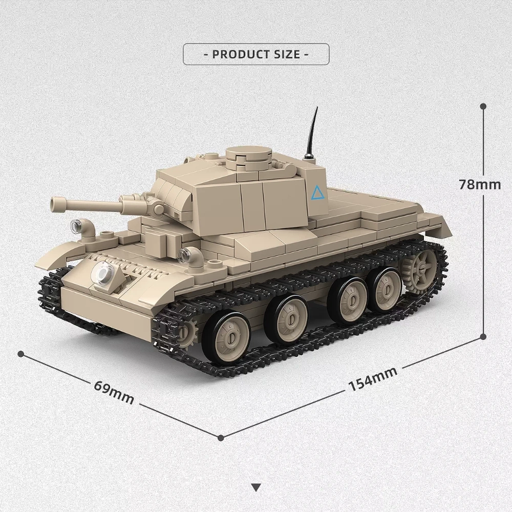 ThirdParty 300009 A13 MK I Tank Military