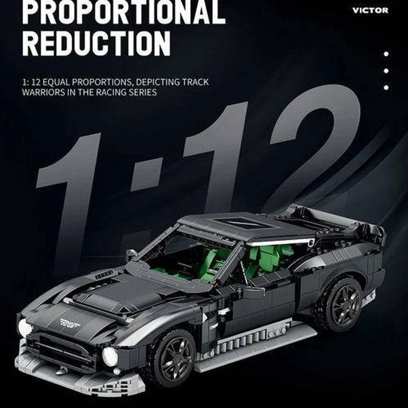 Reobrix 11028 Creator Expert Series Aston Martin Victor Building Blocks 1638pcs Bricks Toys Model Ship From China