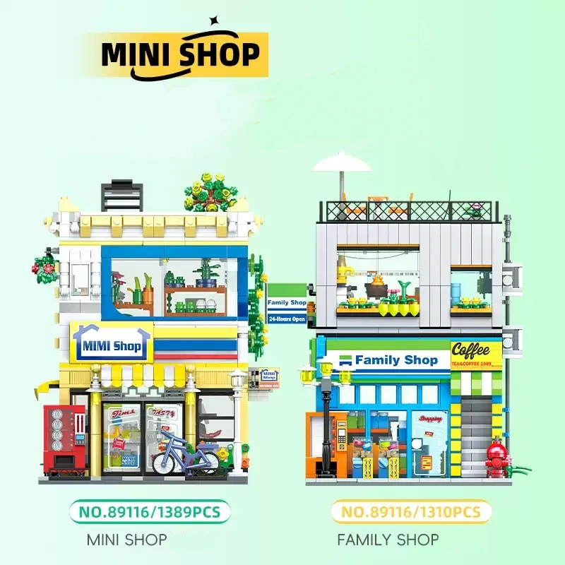 Jiestar Mini Street View Convenience Store Modular Buildings