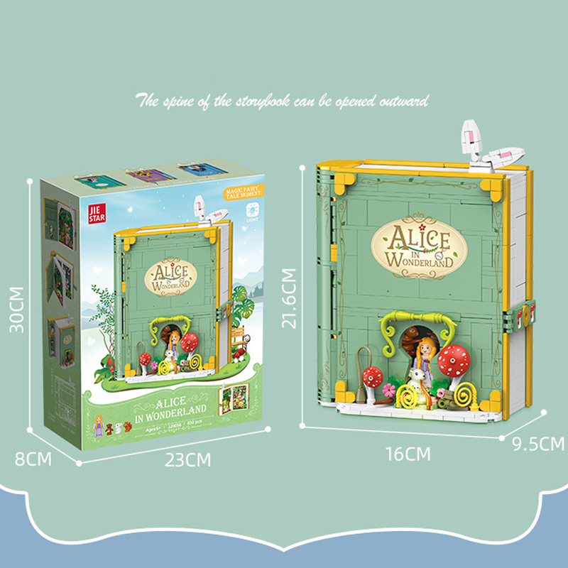 JIESTAR 9053-9056 Three-dimensional fairy tale book Creator Expert