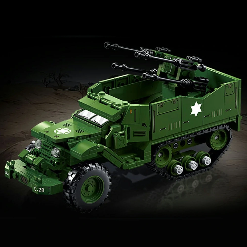 Leyi 66080 M16 MULTIPLE GUN MOTOR CARRIAGE Military