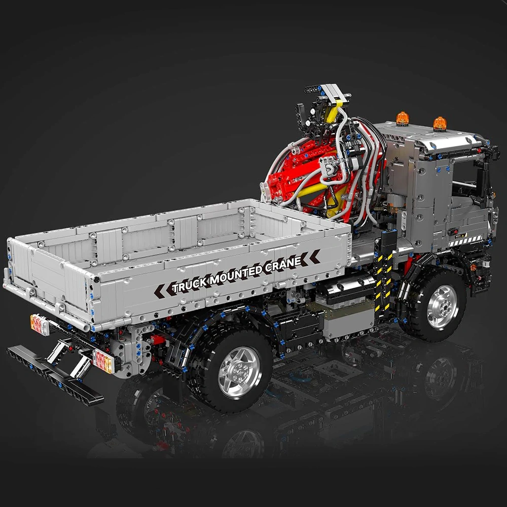 MouldKing 19016 Truck-Mounted Crane Transport Vehicle Technic