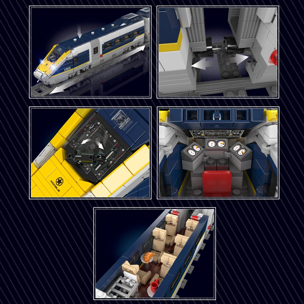 MouldKing 12016 Eurostar E320 Technic
