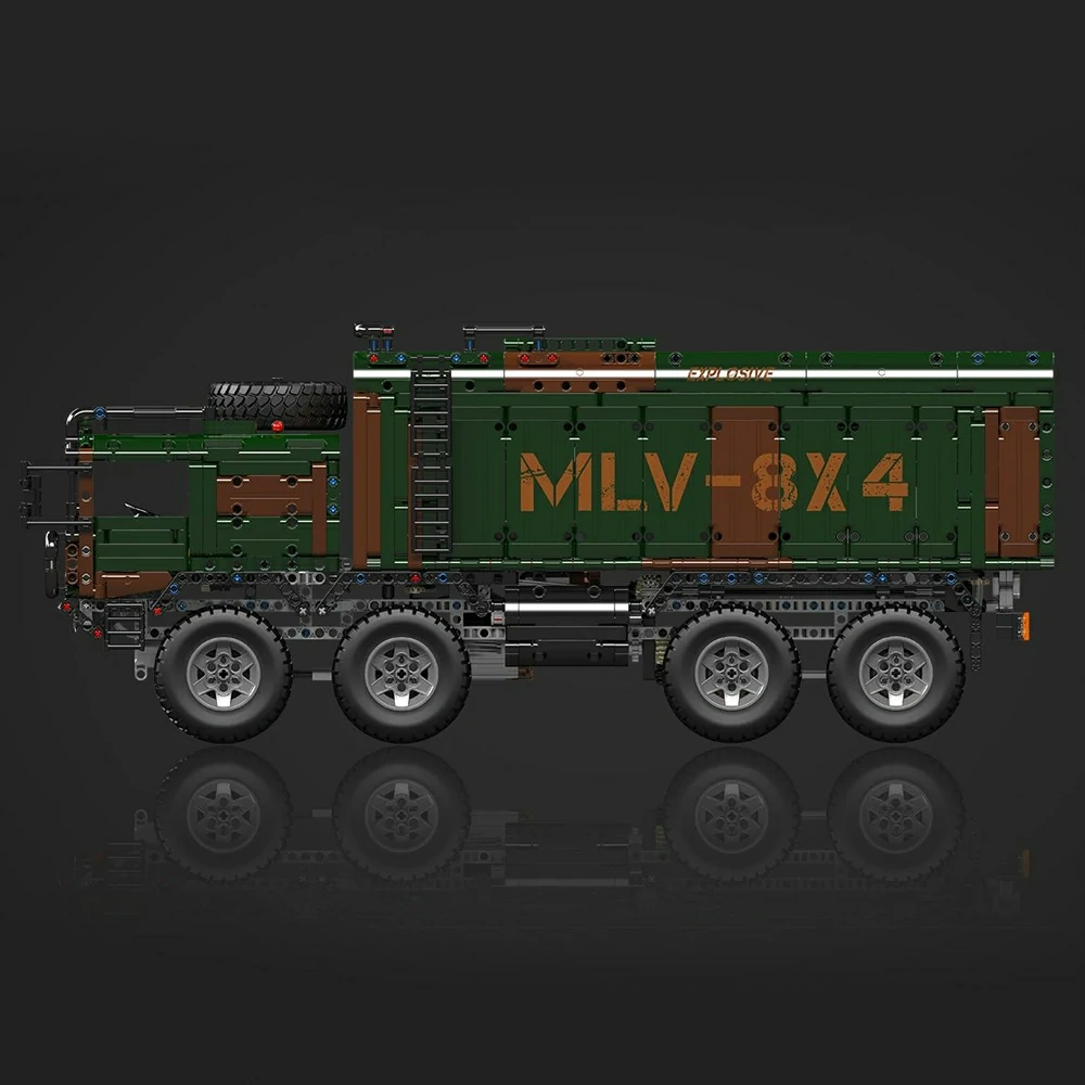 MouldKing BOX -STYLE 8X4 MISSILE VEHIOLE Military