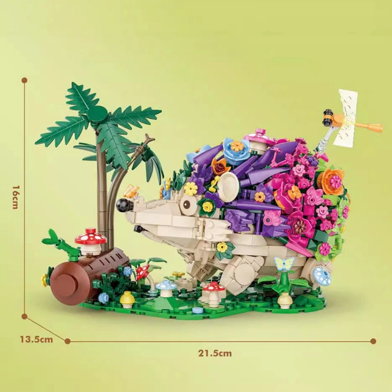 DK 6018 Hedgehogs Foraging For Food Creator Expert