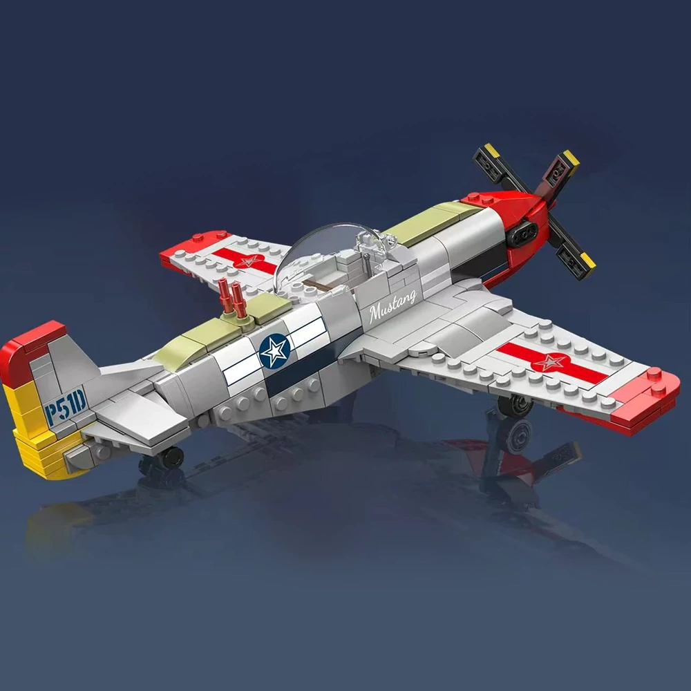 MouldKing 24068 P-5lD Mustang Technic