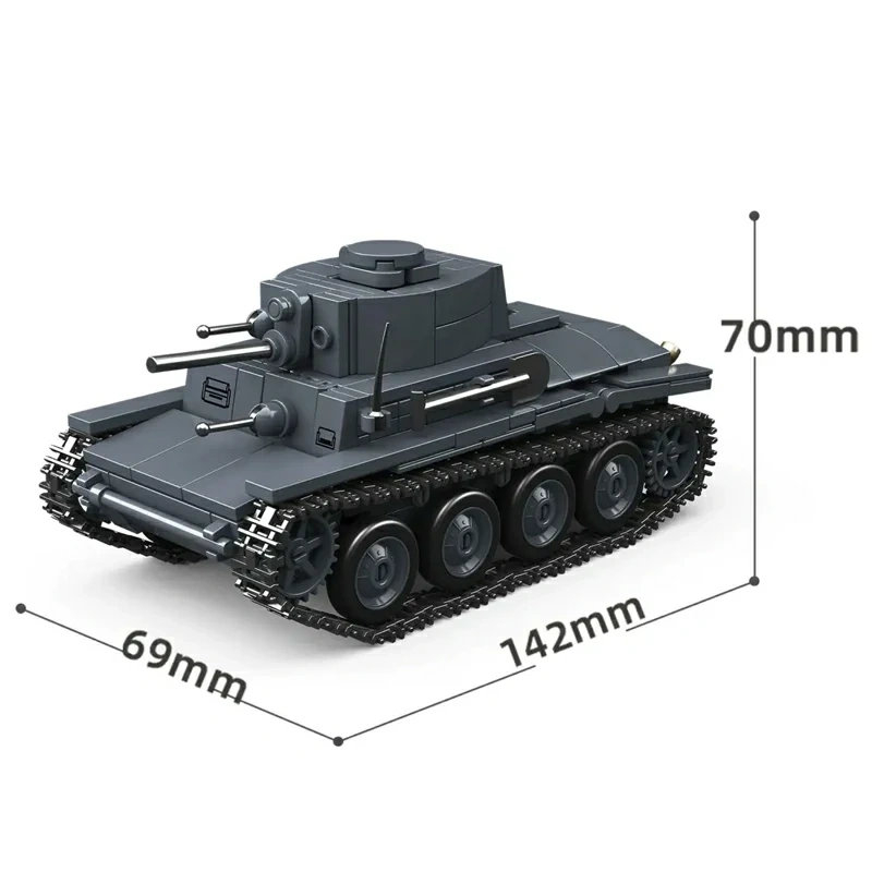 ThirdParty 300001 PZ.KPFW.38(T) A 1:35 Tank Military