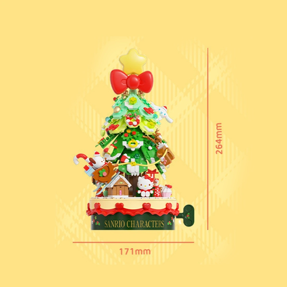 WONDER MOON 803307 HelloKitty Glowing Christmas Tree Christmas