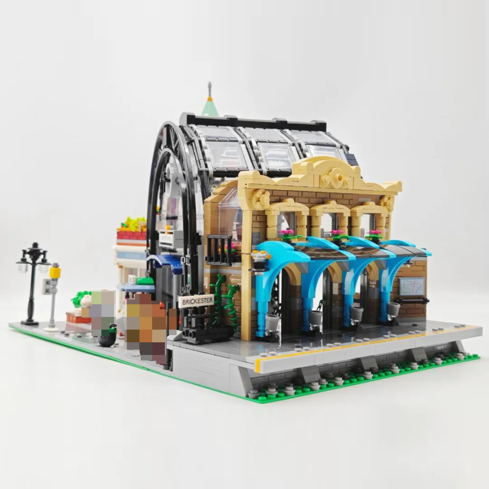 JIESTAR 89154 Creator Expert The Meeting Point Modular Buildings Blocks 2720pcs Bricks Toys From China Delivery.