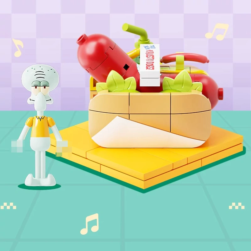 AREA-X AB0076 SpongeBob SquarePants Food Express Movie