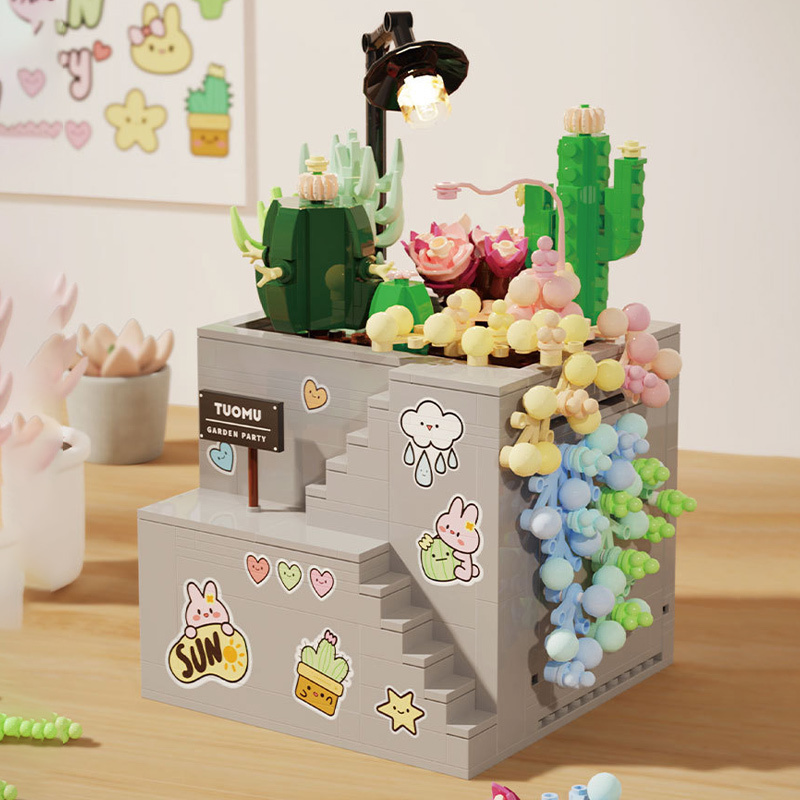 TUOMU T6002 Garden Party: Succulent Storage Box Creator Expert