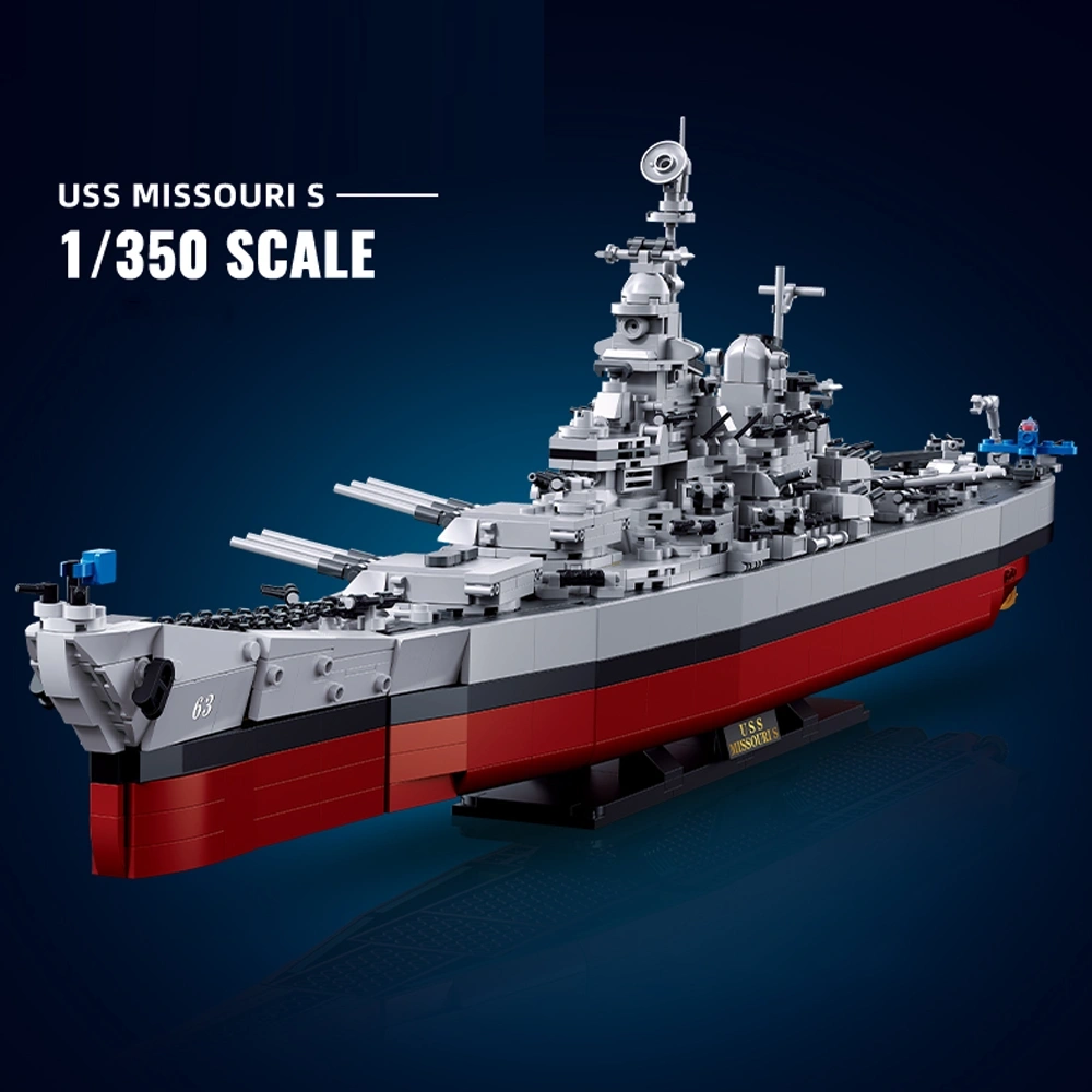 Sluban M38-B1291 USS Missouri S 1:350 Military