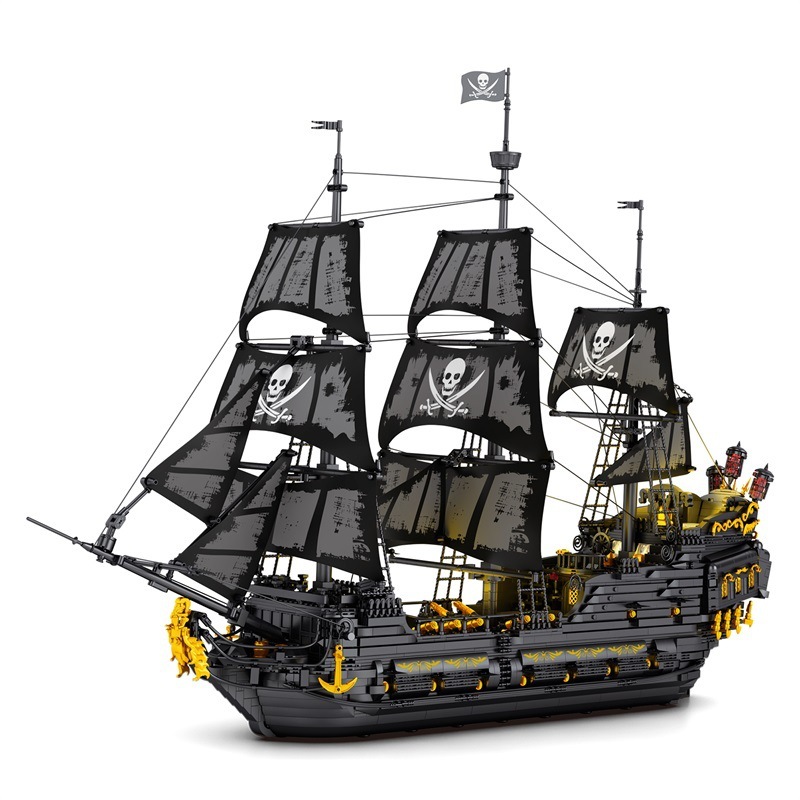 [Pre-sale] Reobrix 66036 Black Pearl Pirate Ship Technic