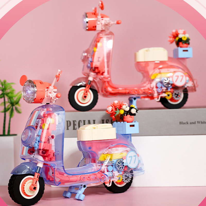 JAKI JK8325-1-3 Tide Think Creation: Transparent Scooter Technic