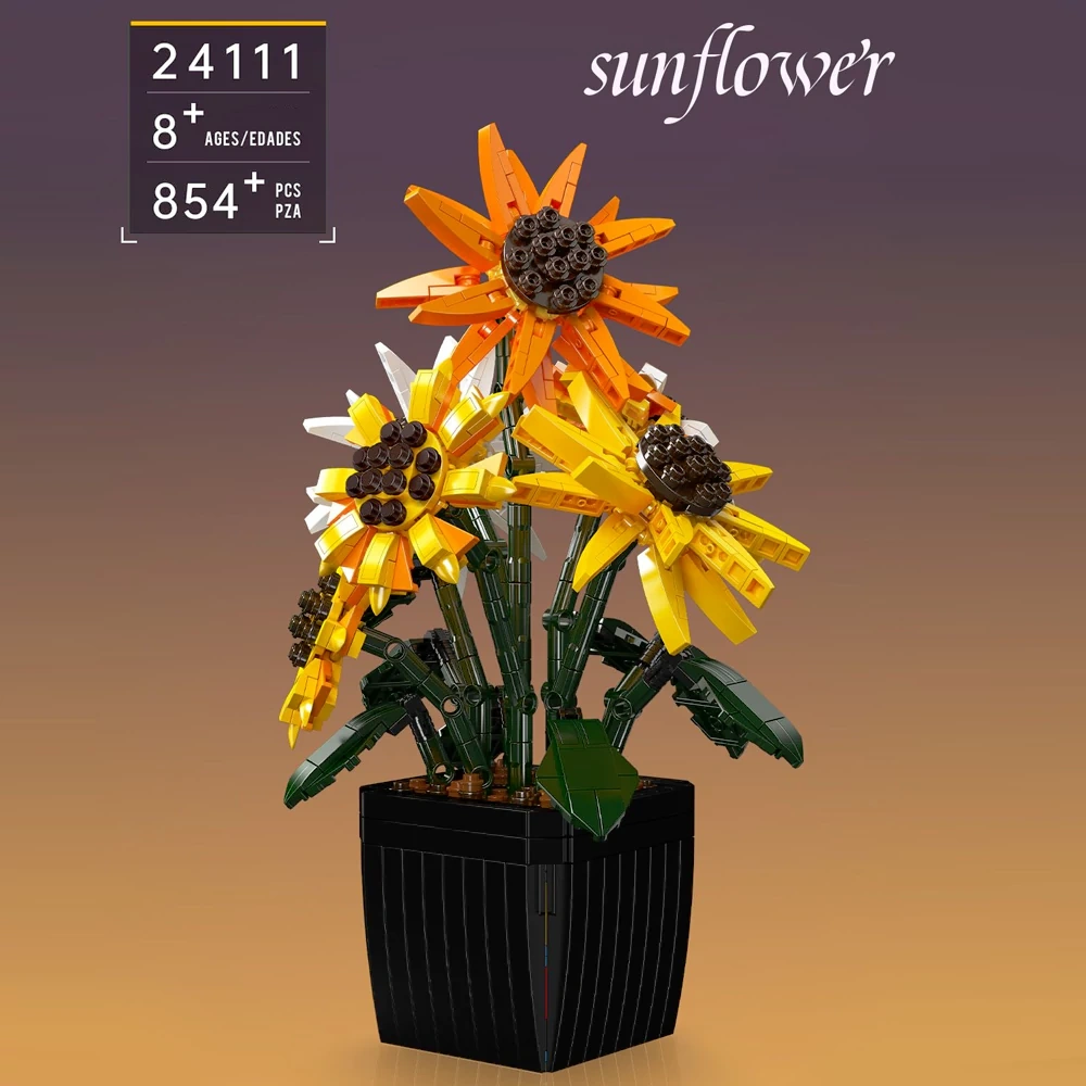 MouldKing 24111 Sunflower Creator Expert