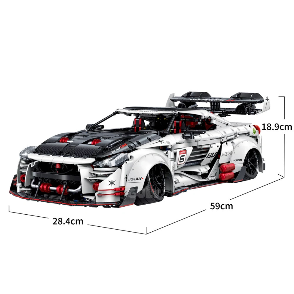 [Pre-sale] GULY 10630 GTR Sports Car Technic