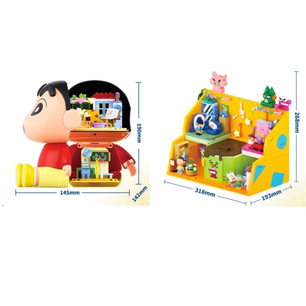 Area-X AB0154 Crayon Shin-chan Toy Box Movie