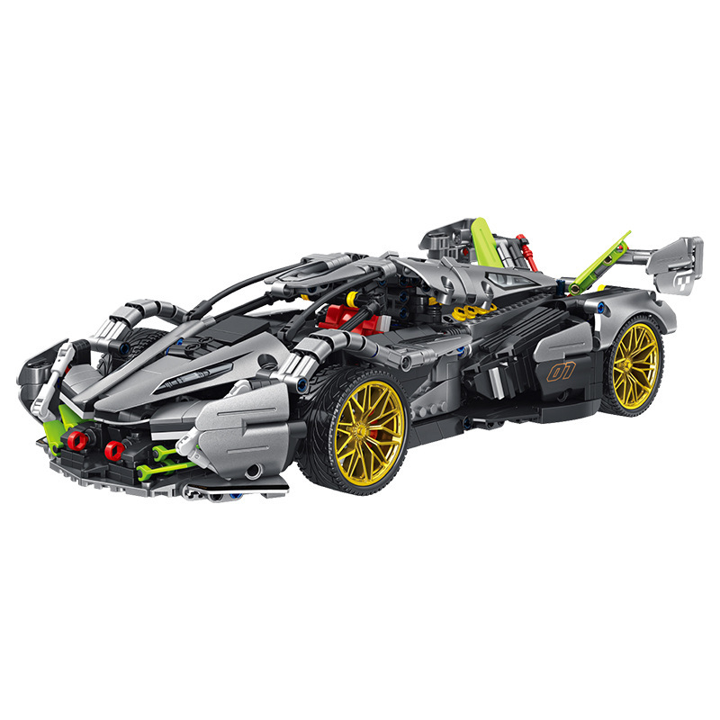 Panlos 673001 Static Version Technic Mechanical Sports Car Building Blocks 1314±pcs Bricks from China.