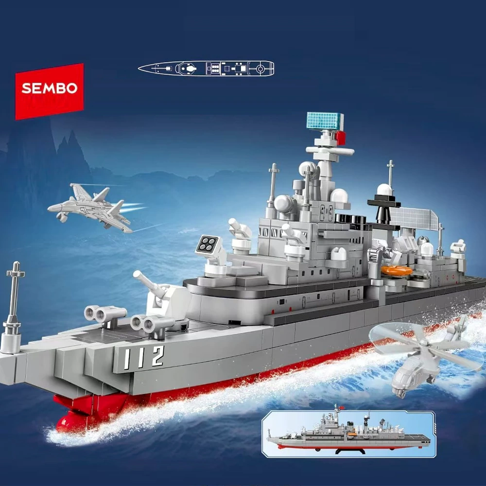 SEMBO 208047 Harbin Destroyer Military