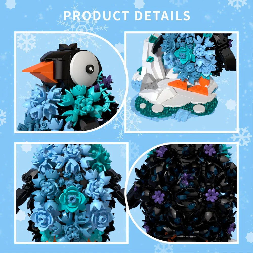 Iambrick 31105 IceBloom Penguin Creator Expert