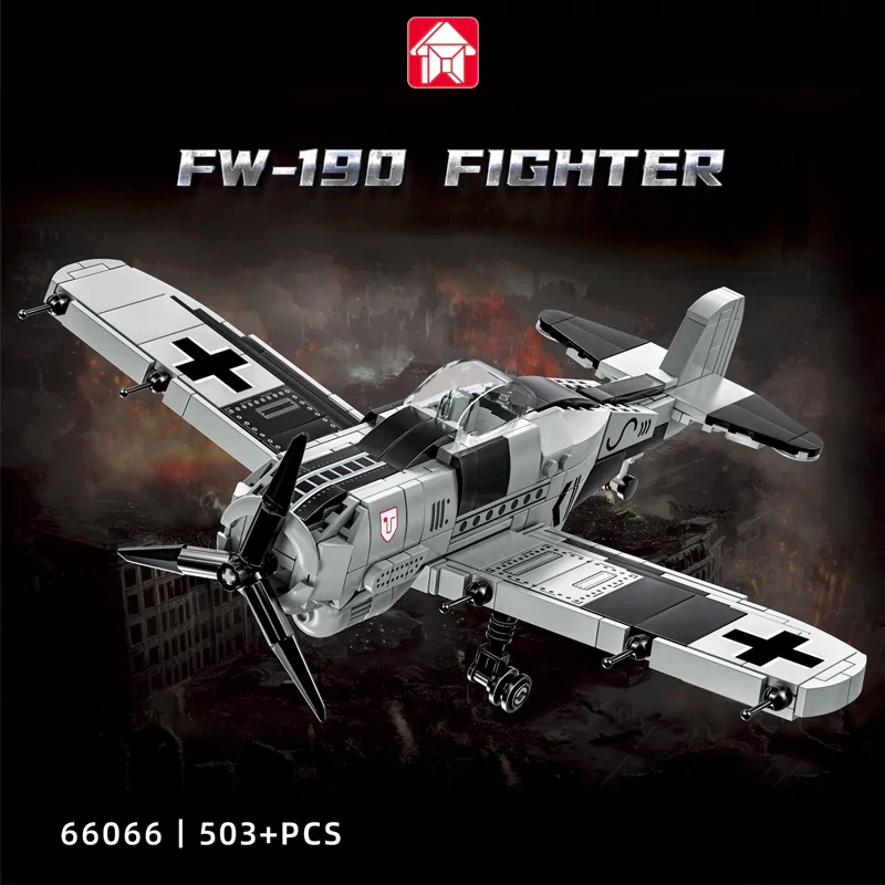 LeYi 66066 FW-190 Fighter Military