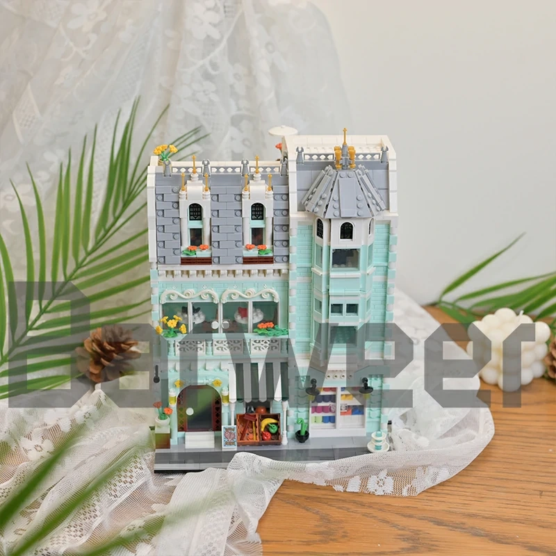 [Mini Micro Bricks] JiQing JQ10003 Grocery Store Modular Buildings