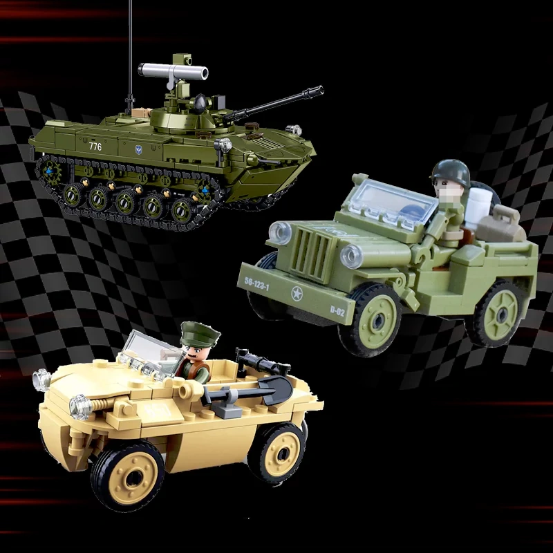 Sluban Military Vehicles Series Military