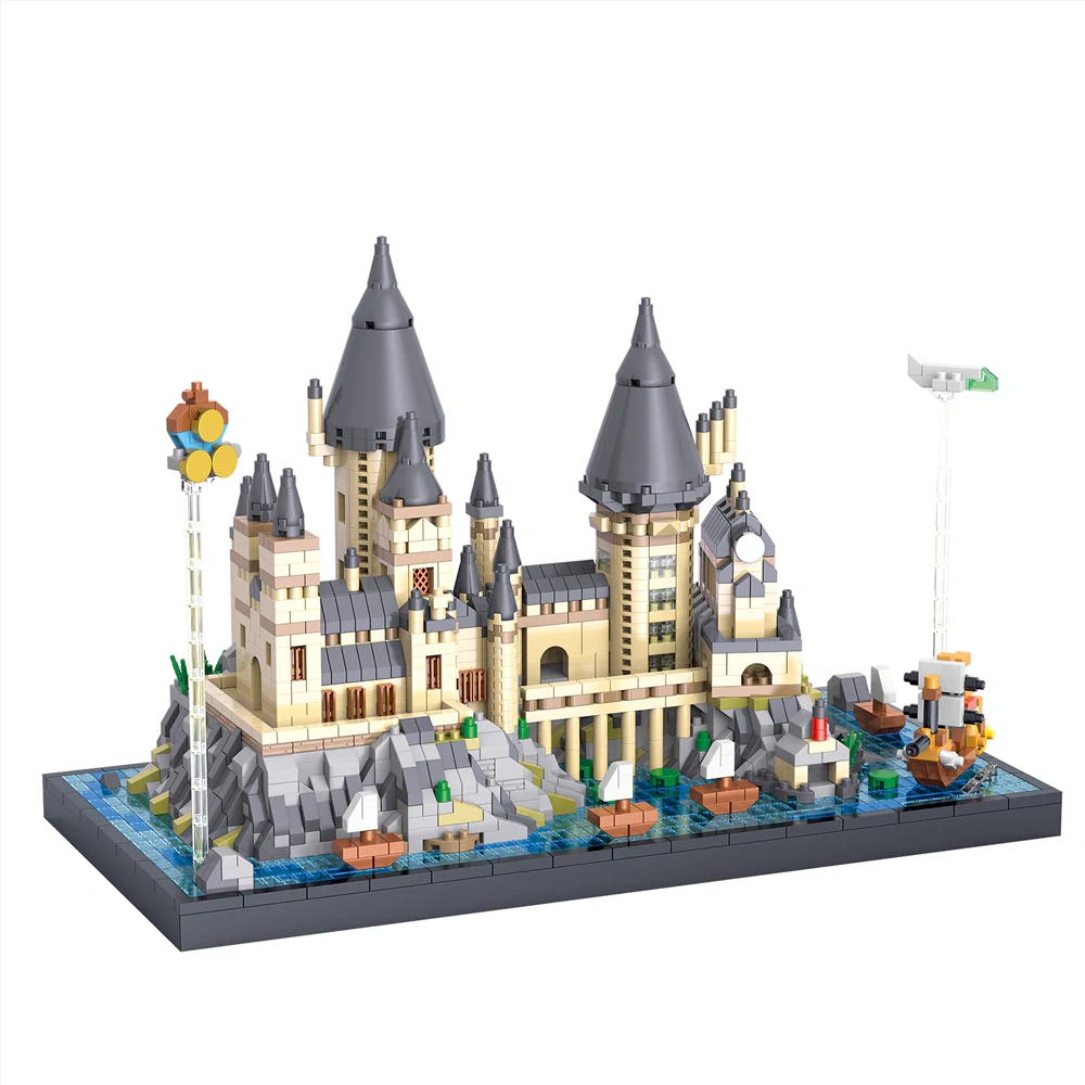 [Mini Micro Bricks] ZHEGAO LZ8339 Magic World Modular Buildings